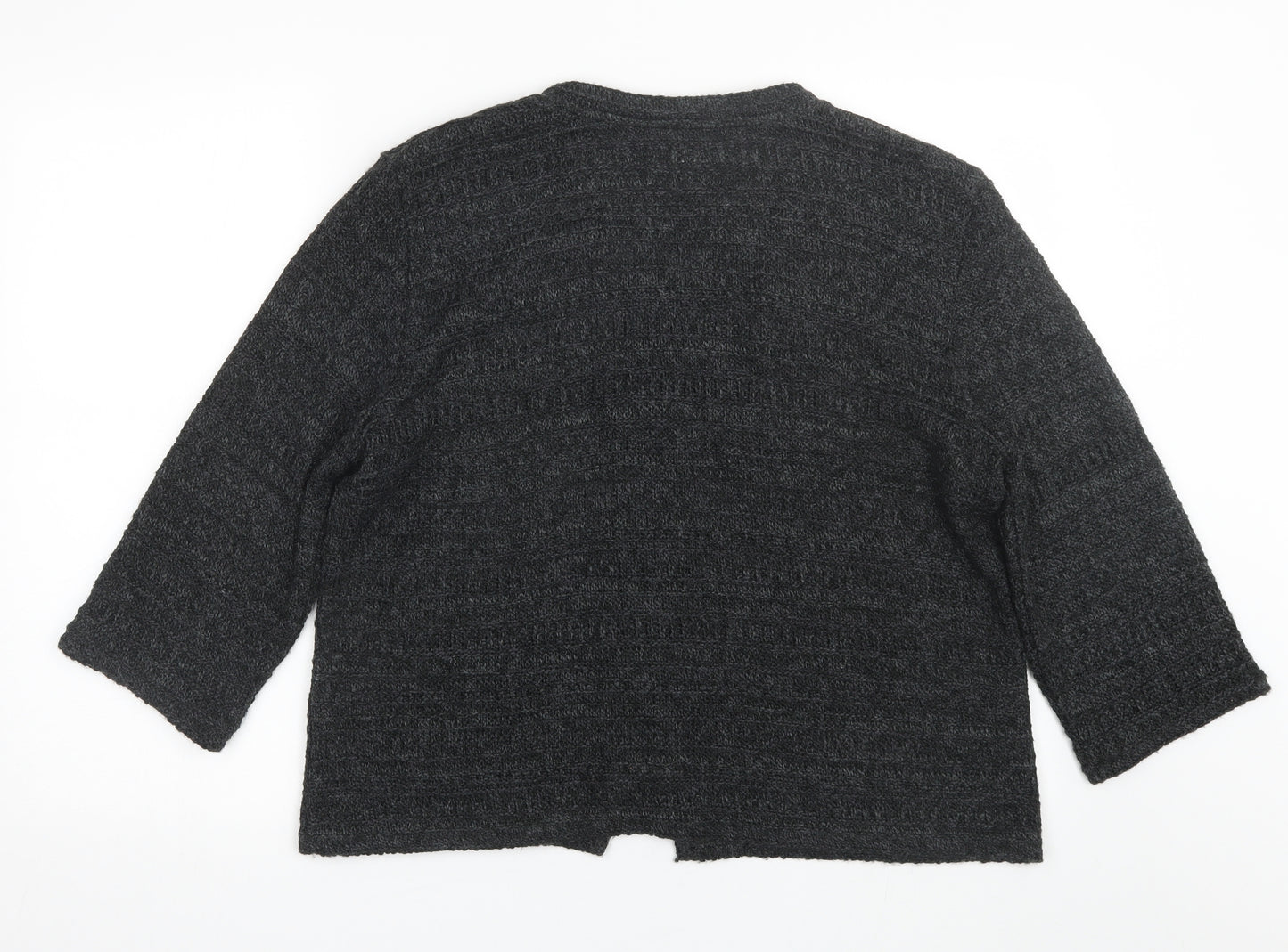 Per Una Womens Grey   Cardigan Jumper Size XL