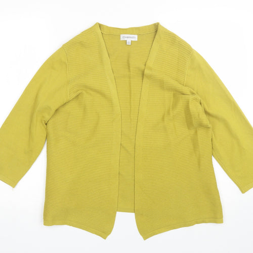 Chianti Womens Green   Cardigan Jumper Size L
