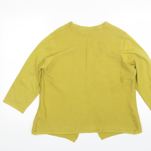 Chianti Womens Green   Cardigan Jumper Size L