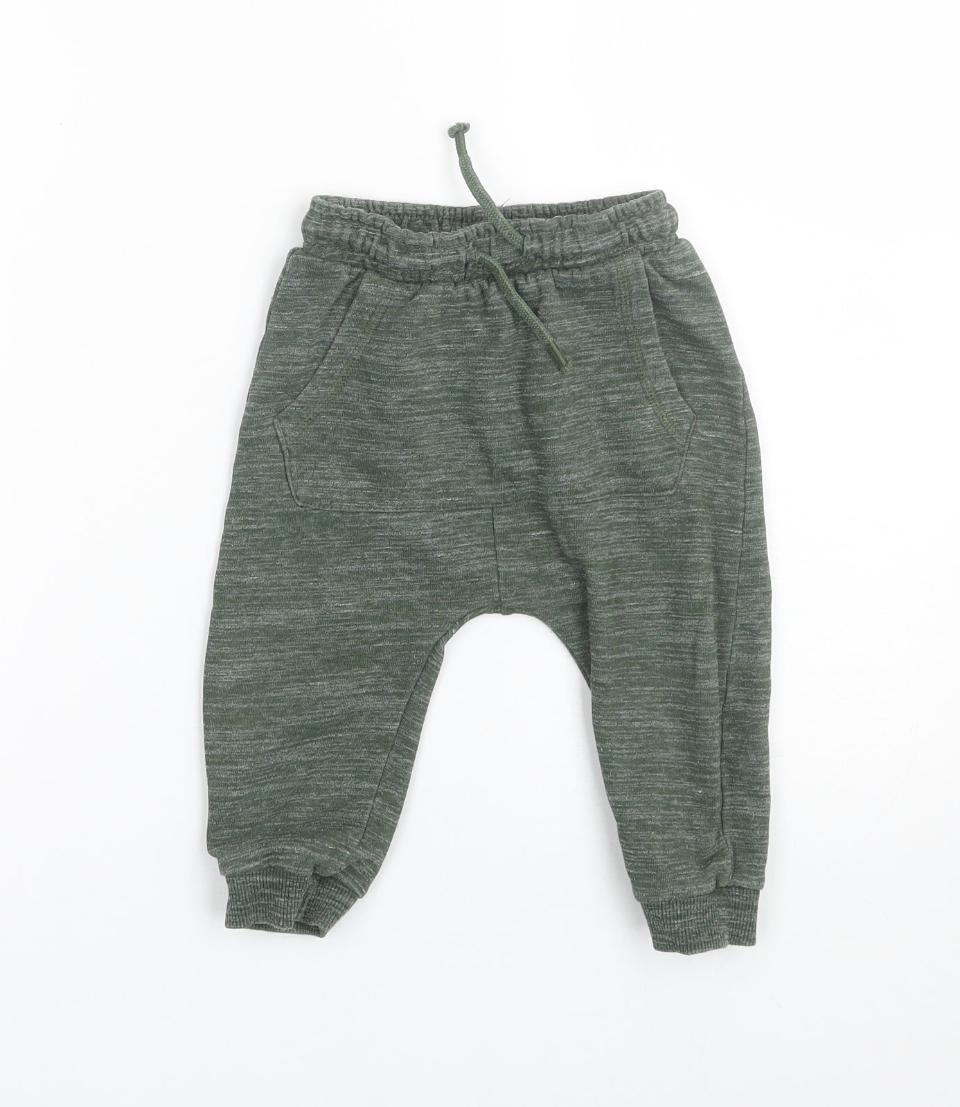 George Boys Green   Jogger Trousers Size 12-18 Months