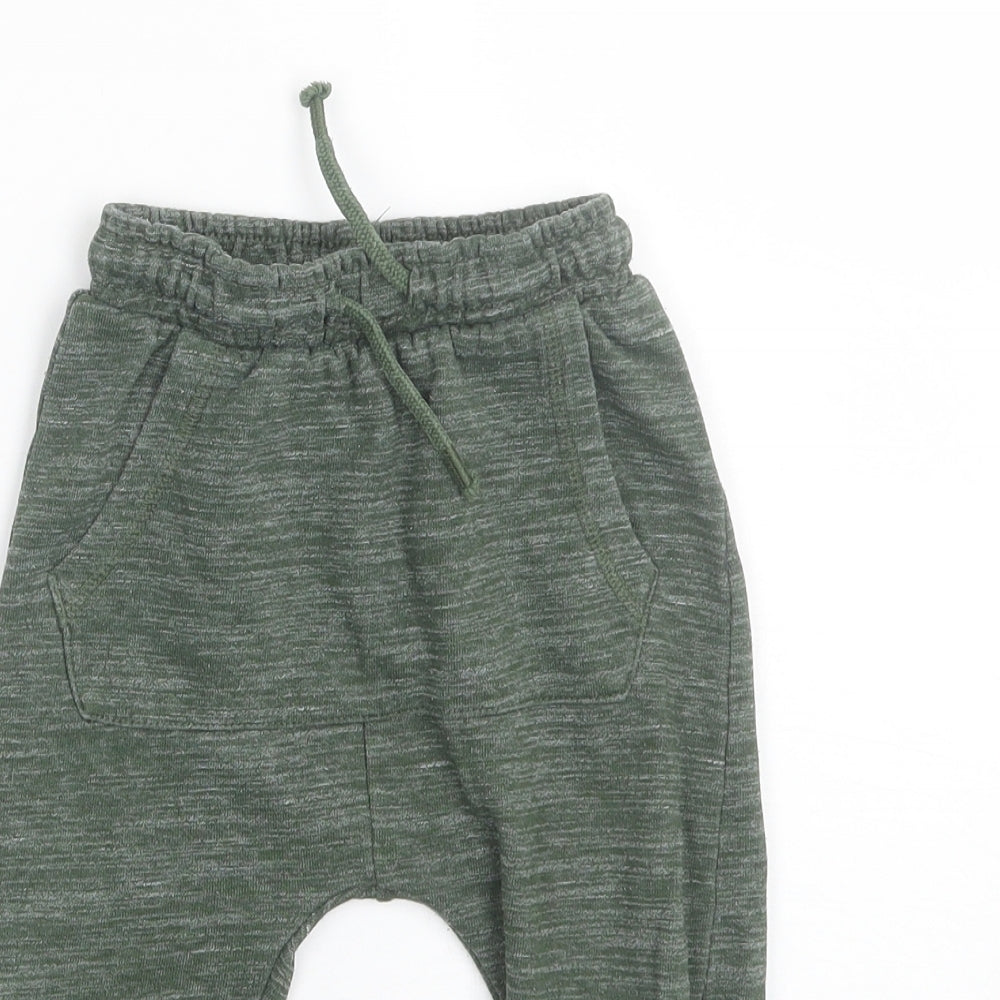 George Boys Green   Jogger Trousers Size 12-18 Months