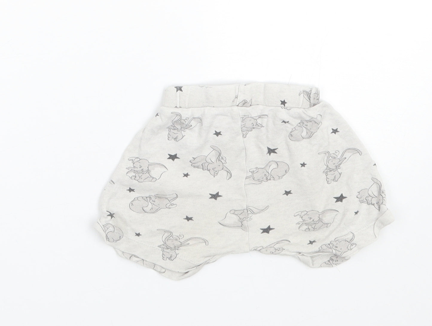 George Girls Grey Animal Print  Cami Sleep Shorts Size 6-9 Months  - Dumbo