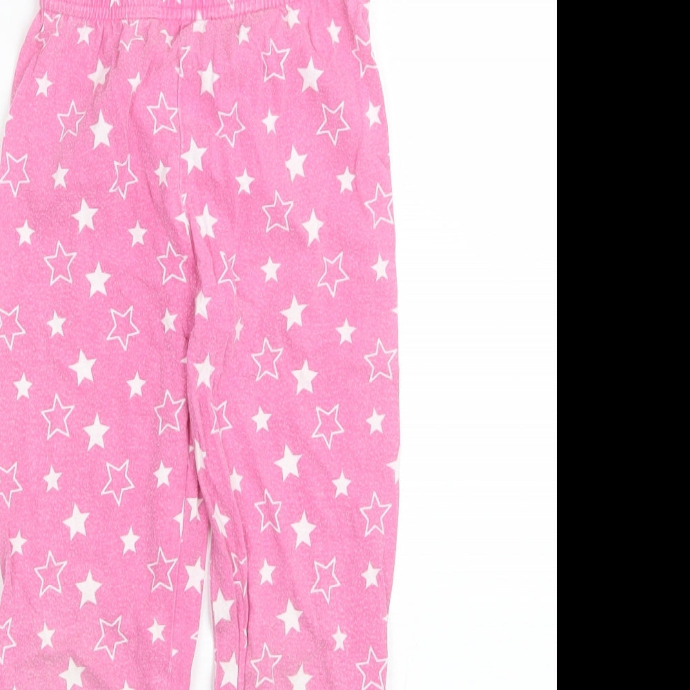 Mothercare Girls Pink Polka Dot  Cami Pyjama Pants Size 5-6 Years