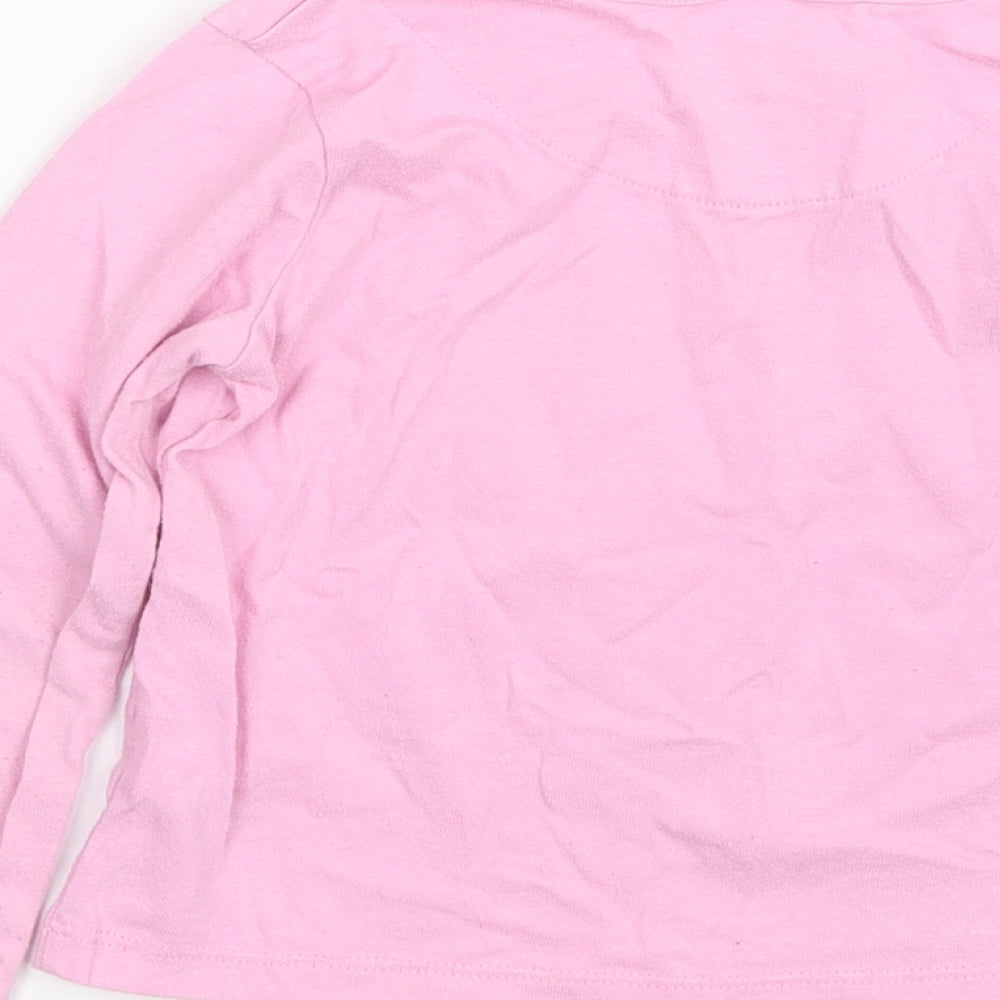 George Girls Pink   Basic T-Shirt Size 3-4 Years  - Disney