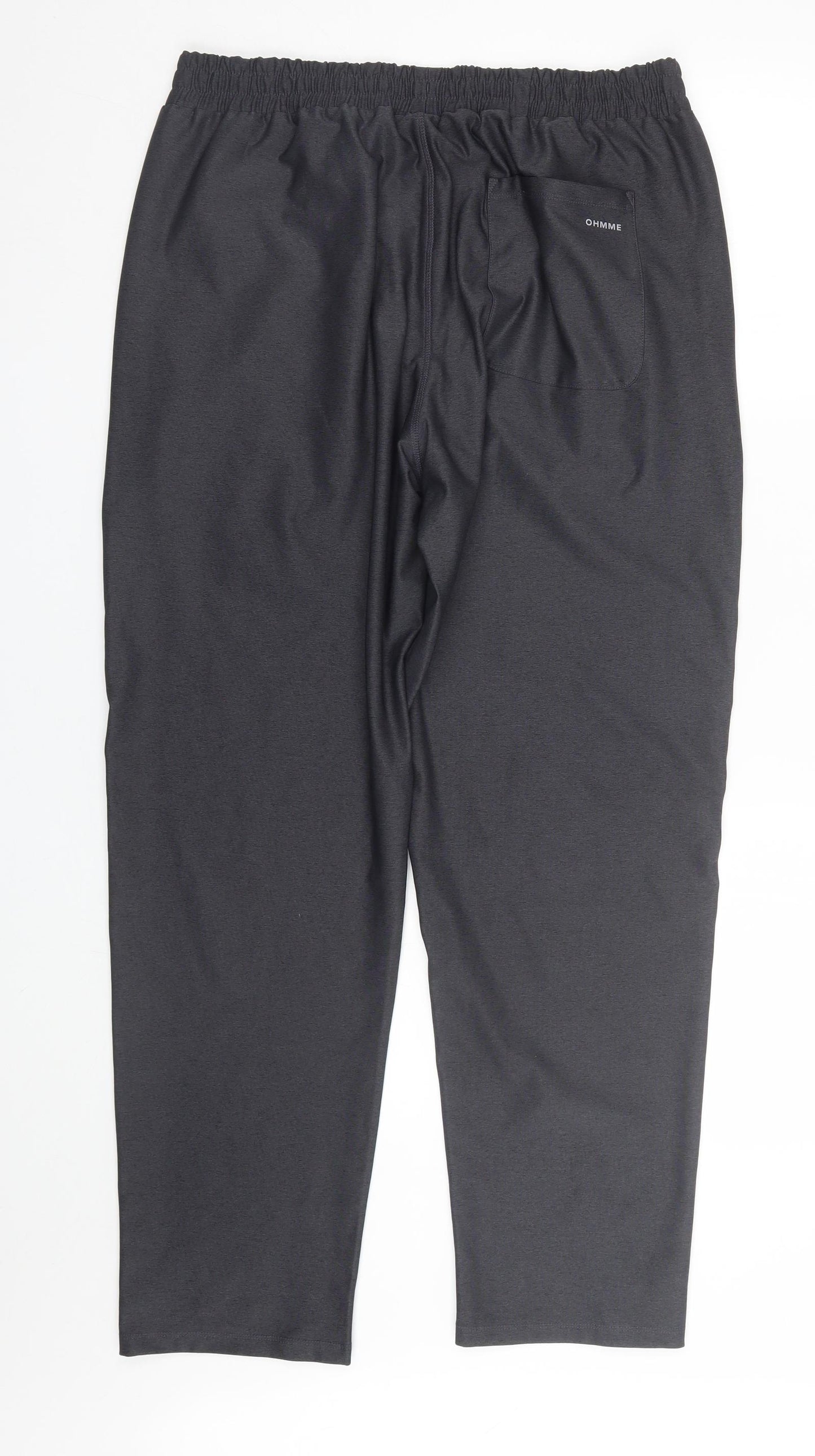 Ohmme Mens Grey   Jogger Trousers Size M L28 in