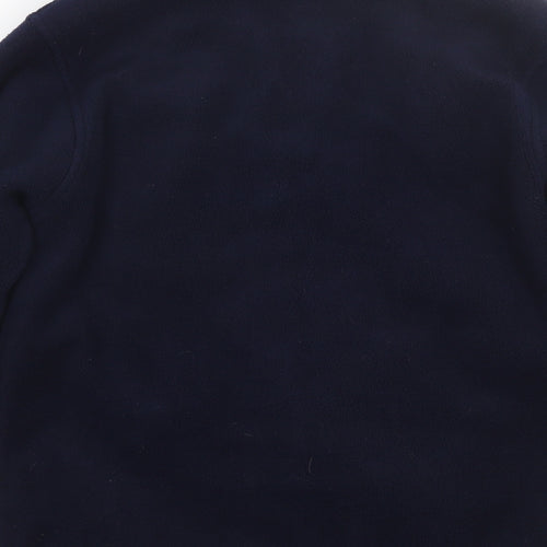 EWM Mens Blue   Full Zip Sweatshirt Size S