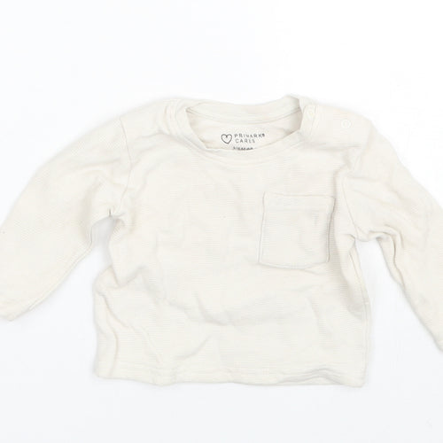 Primark Baby Beige   Basic T-Shirt Size 3-6 Months