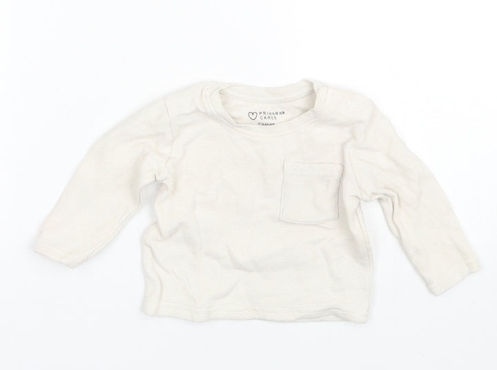 Primark Baby Beige   Basic T-Shirt Size 3-6 Months