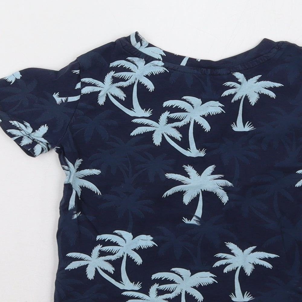 H&M Boys Blue   Basic T-Shirt Size 2-3 Years