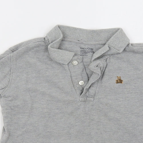 Gap Boys Grey   Basic Polo Size 2 Years