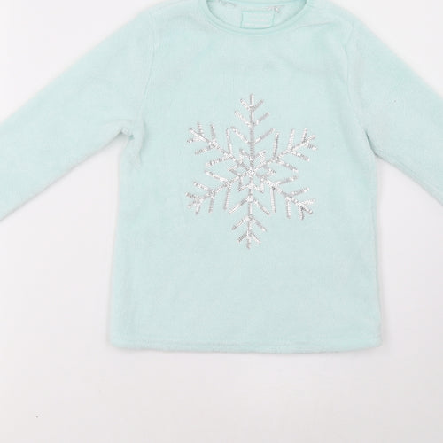 Primark Girls Green    Pyjama Top Size 7-8 Years