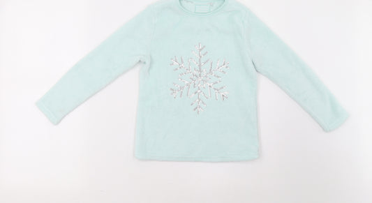 Primark Girls Green    Pyjama Top Size 7-8 Years