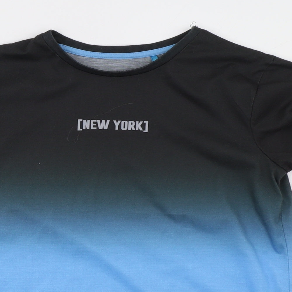 Primark Boys Blue   Basic T-Shirt Size 9-10 Years