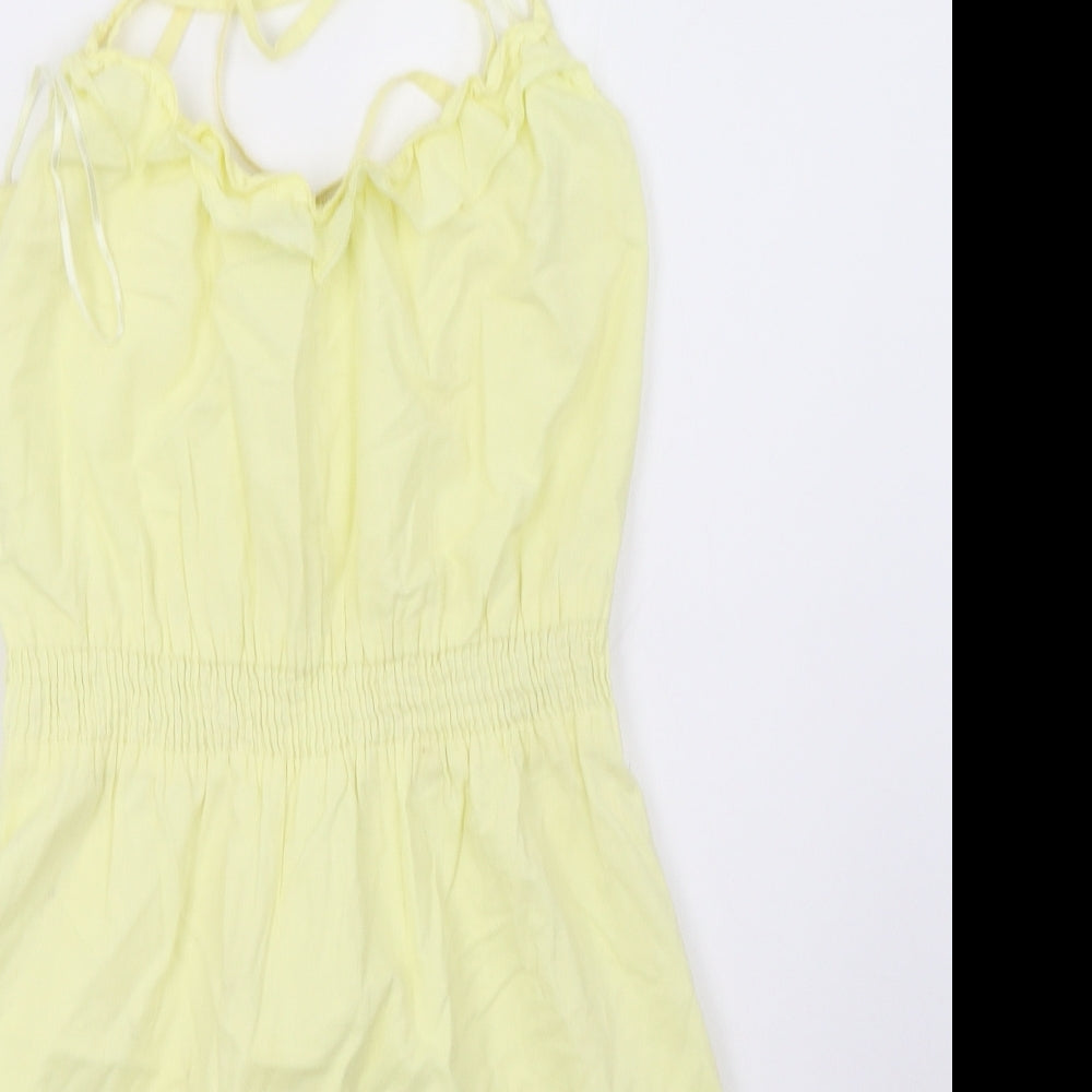 ASOS Womens Yellow   A-Line  Size 8