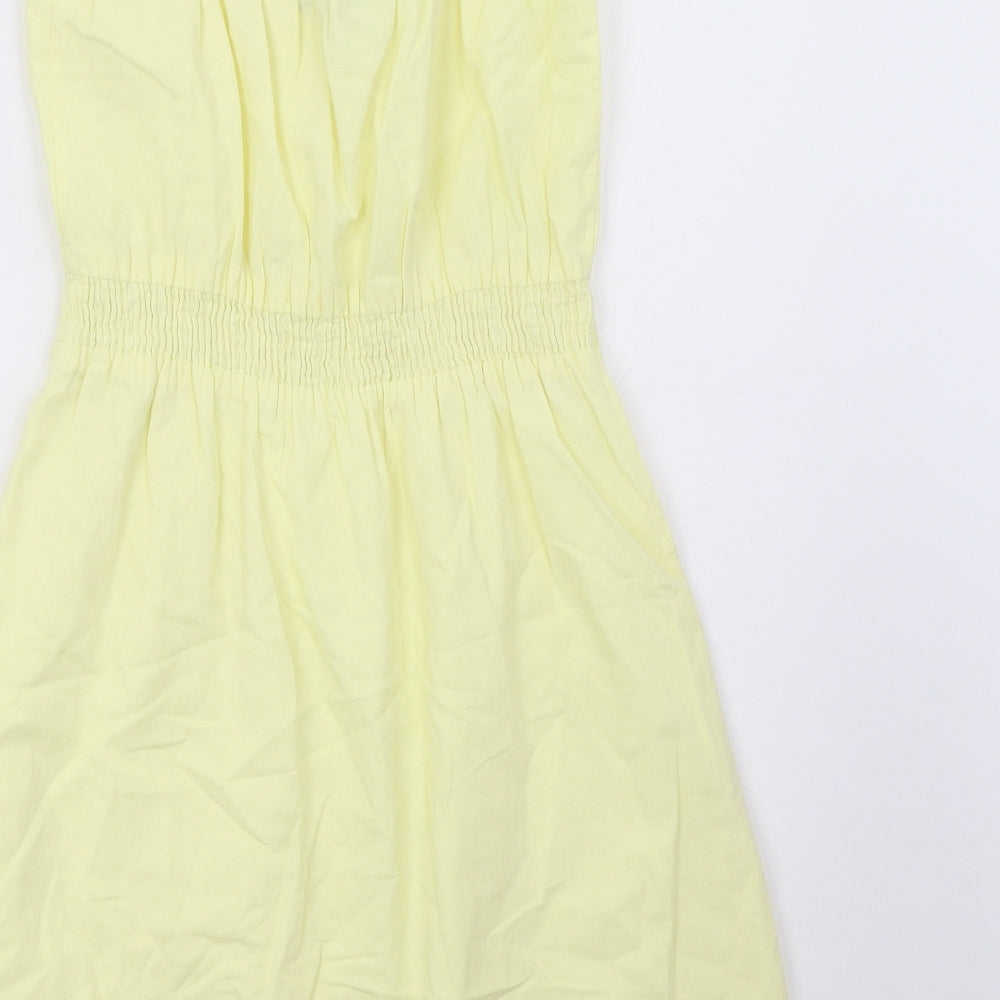 ASOS Womens Yellow   A-Line  Size 8
