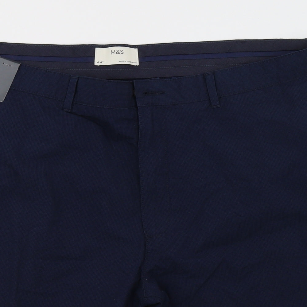 Marks and Spencer Mens Blue    Shorts Size 44