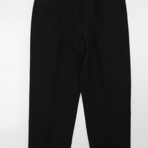 BM Womens Black   Trousers  Size 16 L32 in