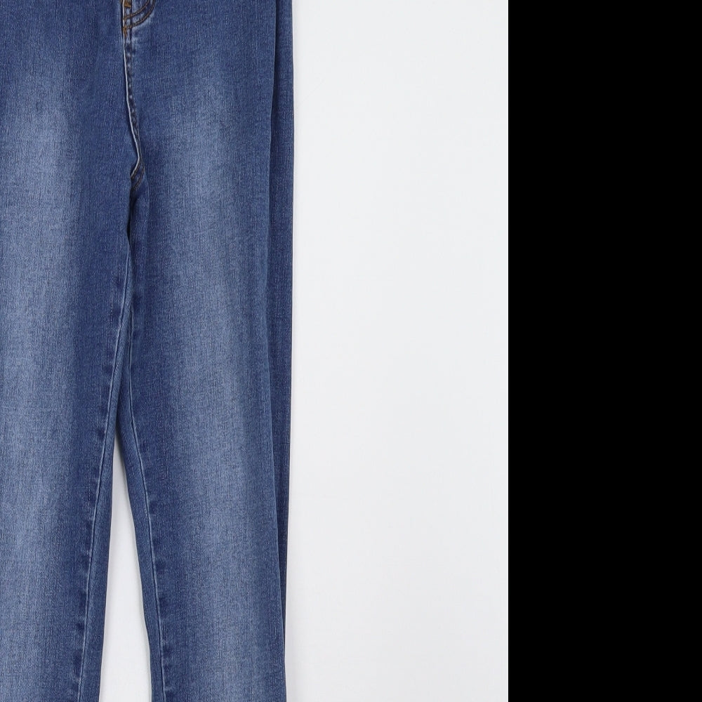 Quiz Womens Blue   Skinny Jeans Size 10 L31 in