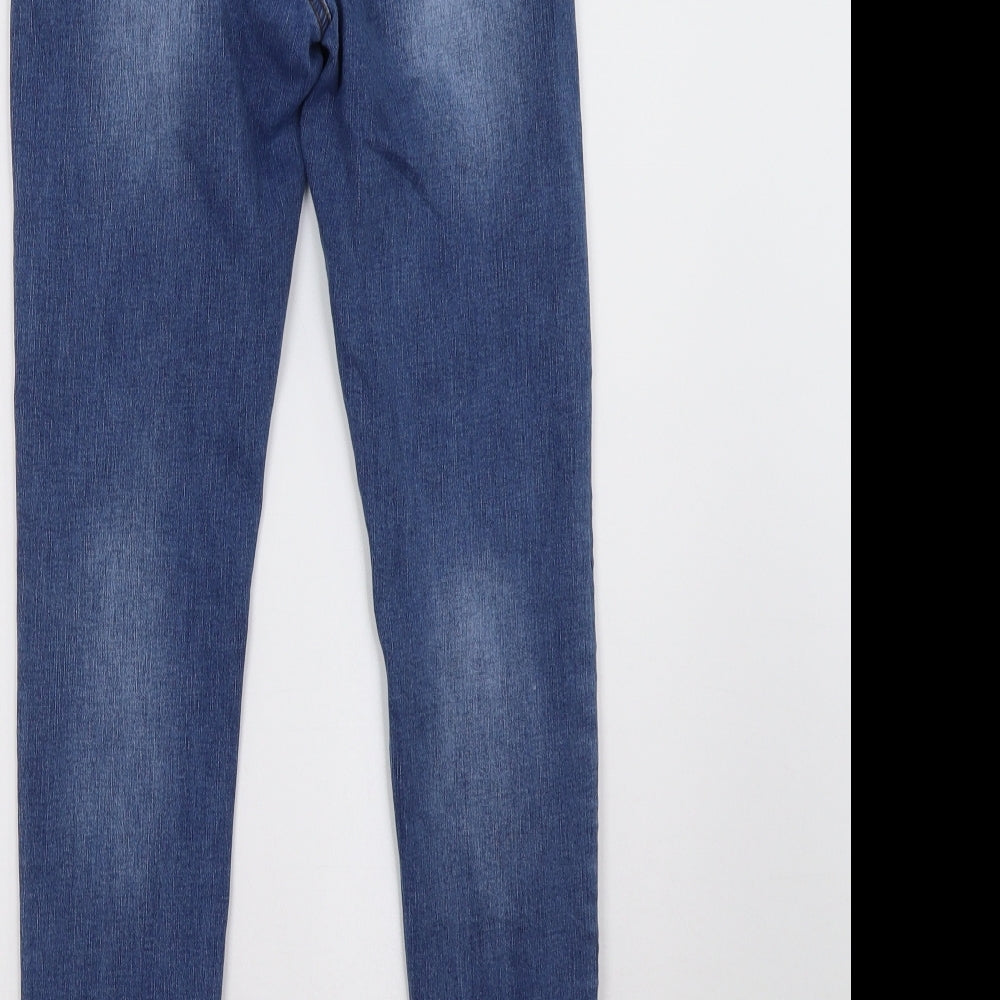Quiz Womens Blue   Skinny Jeans Size 10 L31 in