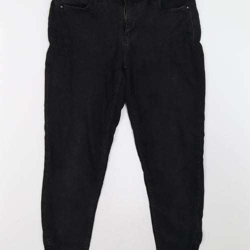 Only Womens Black   Skinny Jeans Size 10 L28 in