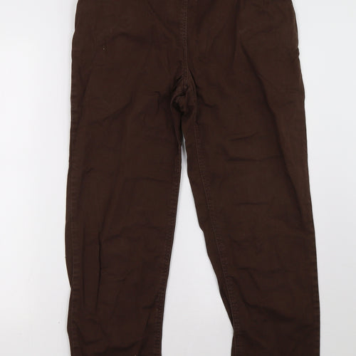 Classic Womens Brown   Trousers  Size 12 L30 in