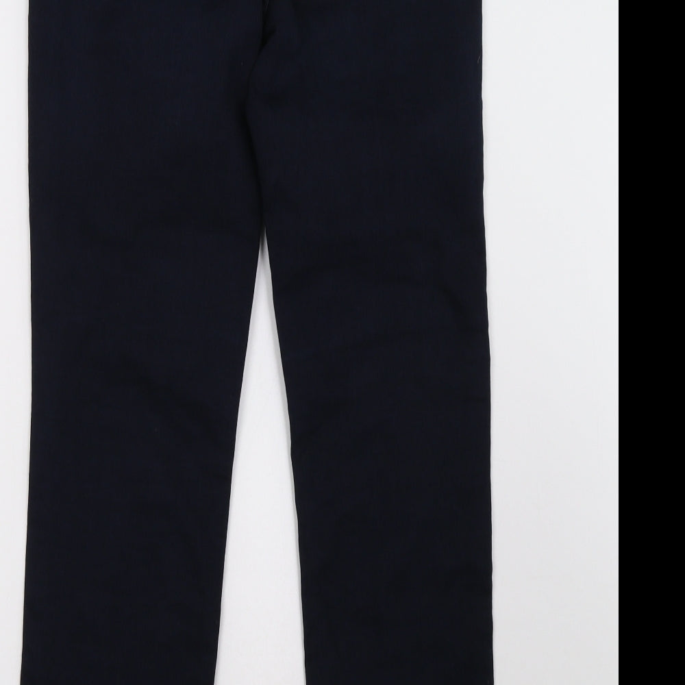 Marks and Spencer Womens Blue   Straight Jeans Size 12 L32 in