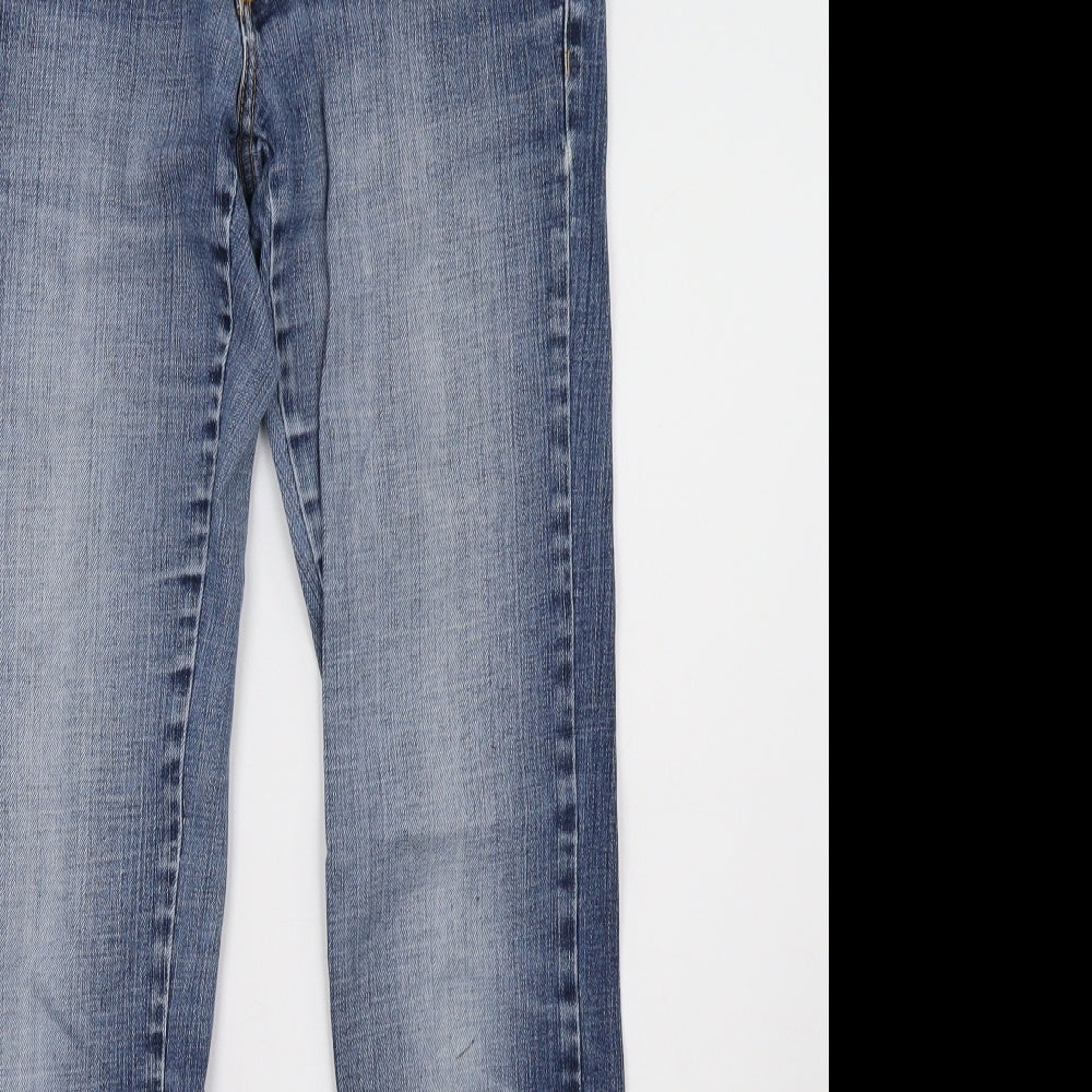 gian vargian Womens Blue   Straight Jeans Size 28 L32 in