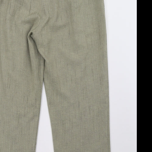Alexara Womens Green   Trousers  Size 14 L27 in