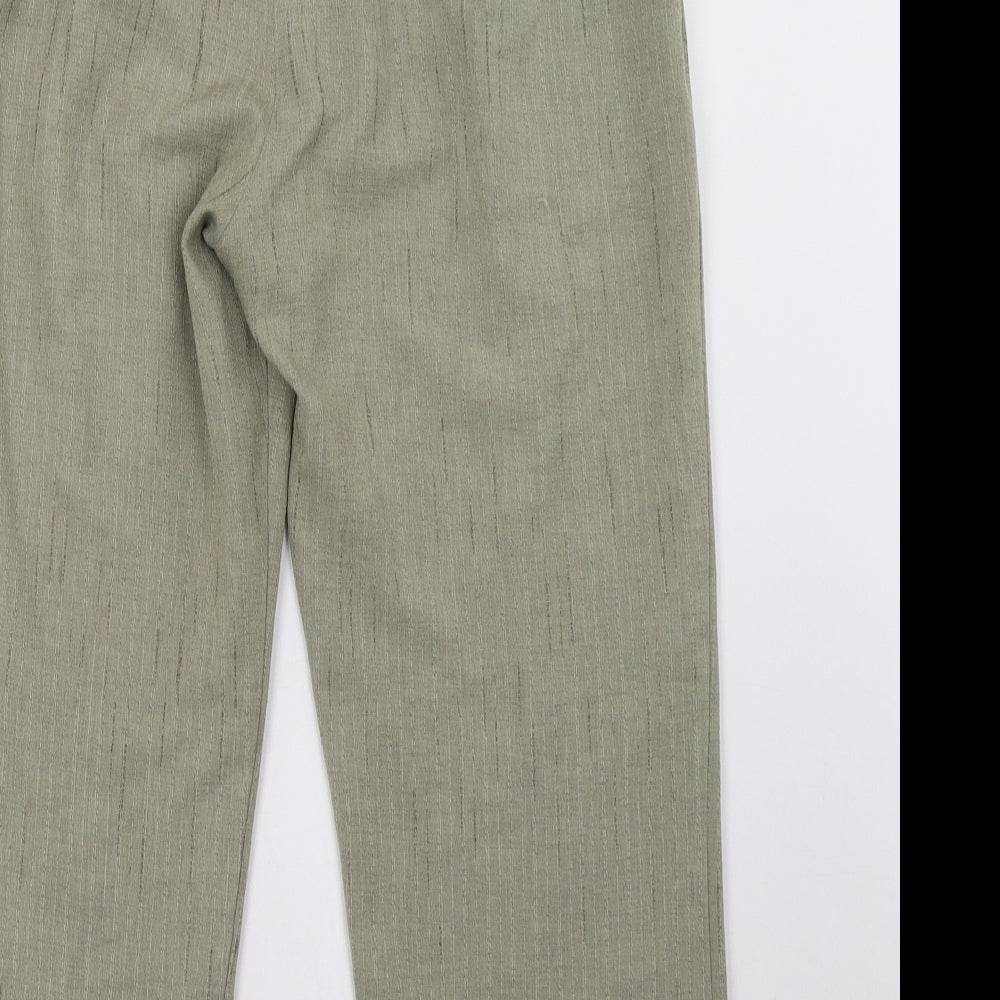 Alexara Womens Green   Trousers  Size 14 L27 in