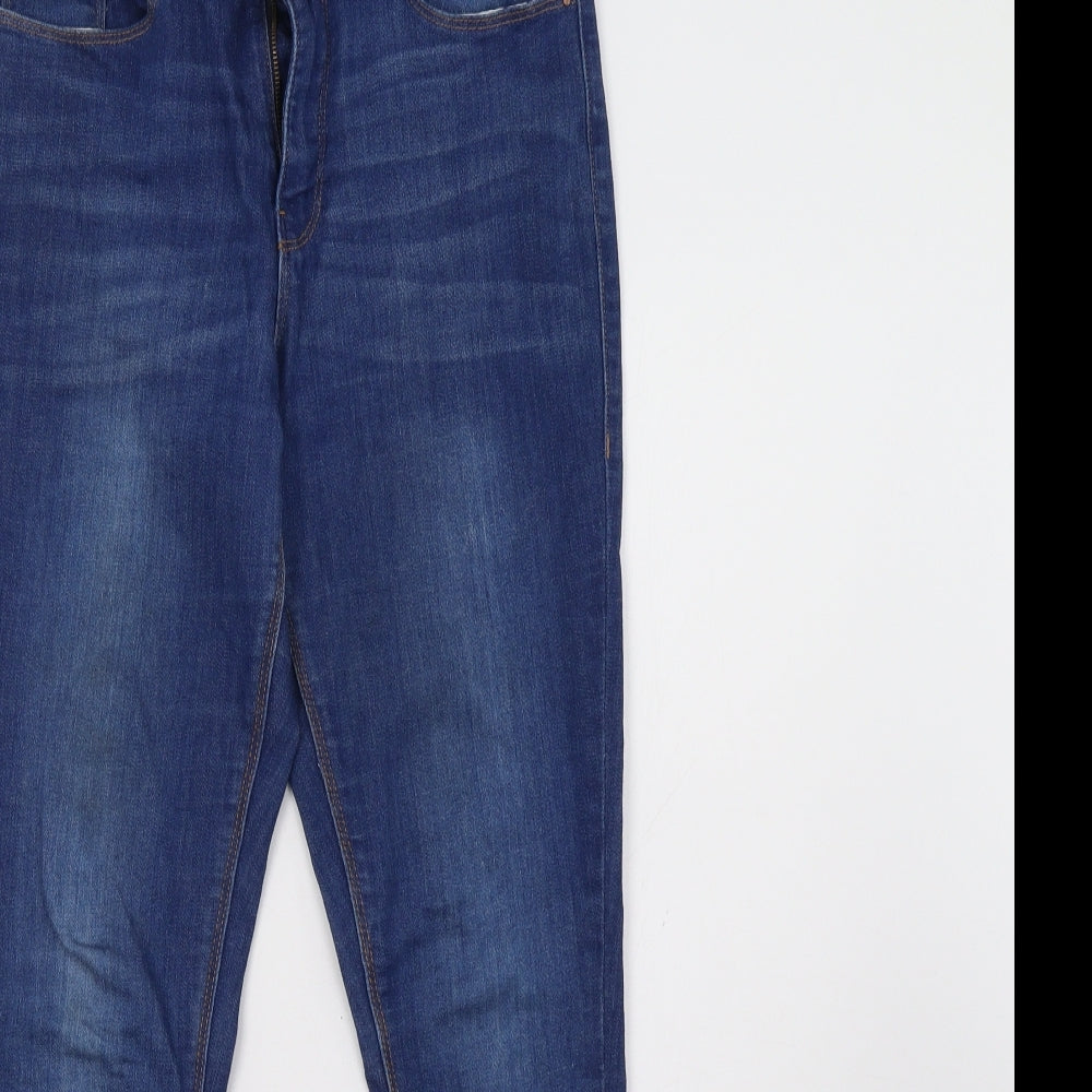 Dorothy Perkins Womens Blue   Skinny Jeans Size 12 L31 in