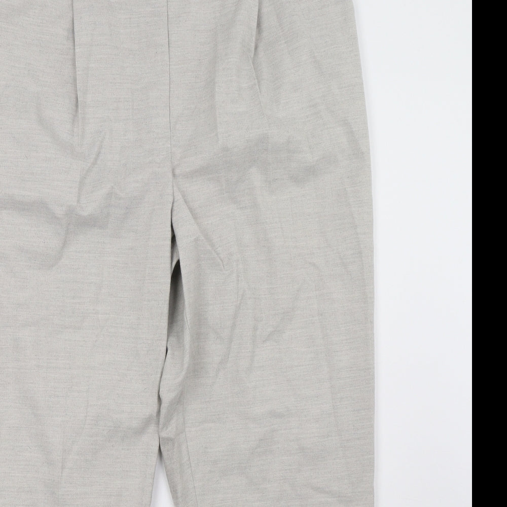 New Look Womens Grey   Trousers  Size 16 L30 in