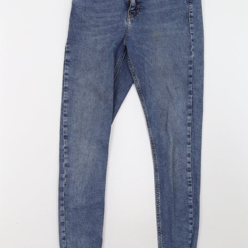 Topshop Womens Blue   Skinny Jeans Size 28 L32 in