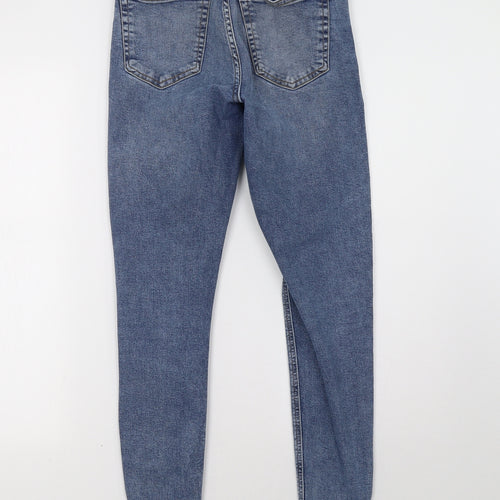 Topshop Womens Blue   Skinny Jeans Size 28 L32 in