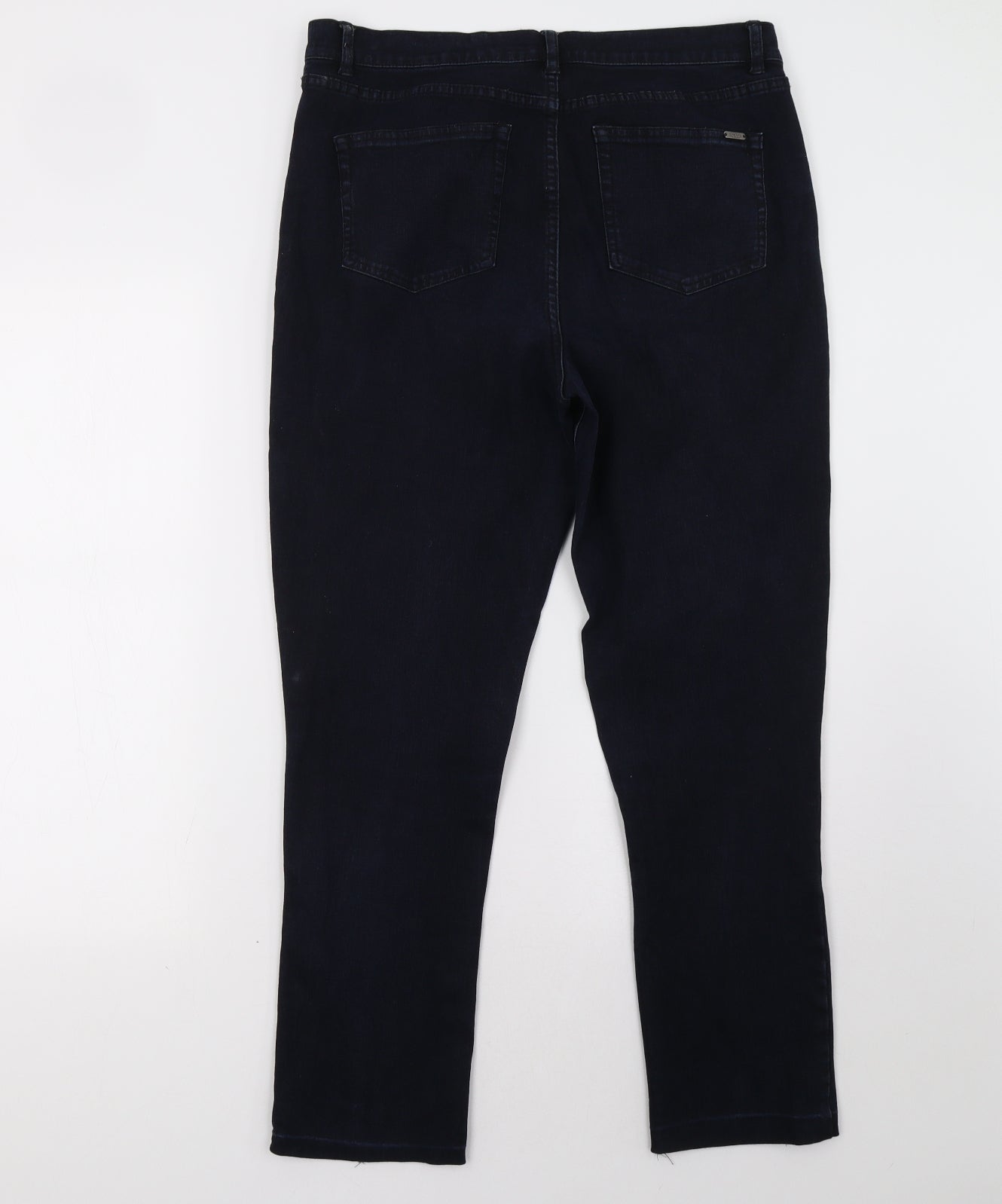 Preworn Womens Blue   Straight Jeans Size 10 L30 in