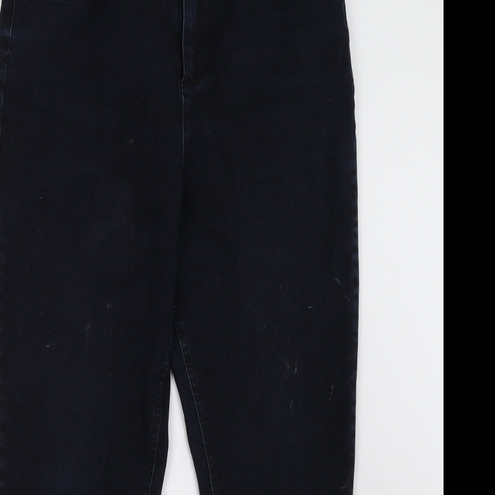 Preworn Womens Blue   Straight Jeans Size 10 L30 in