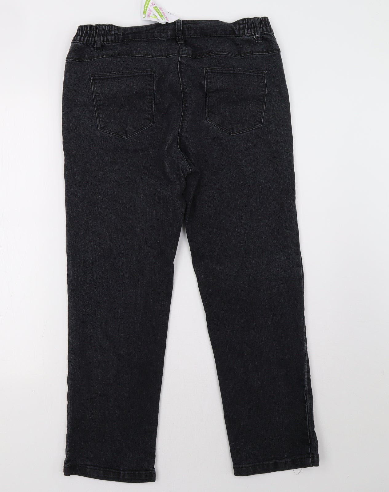 bonmarch Womens Grey   Straight Jeans Size 12 L28 in
