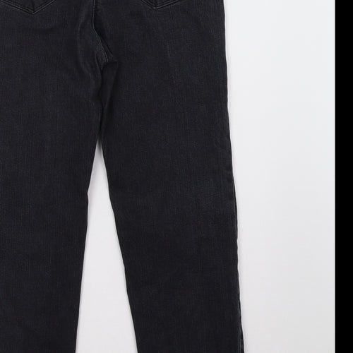 bonmarch Womens Grey   Straight Jeans Size 12 L28 in