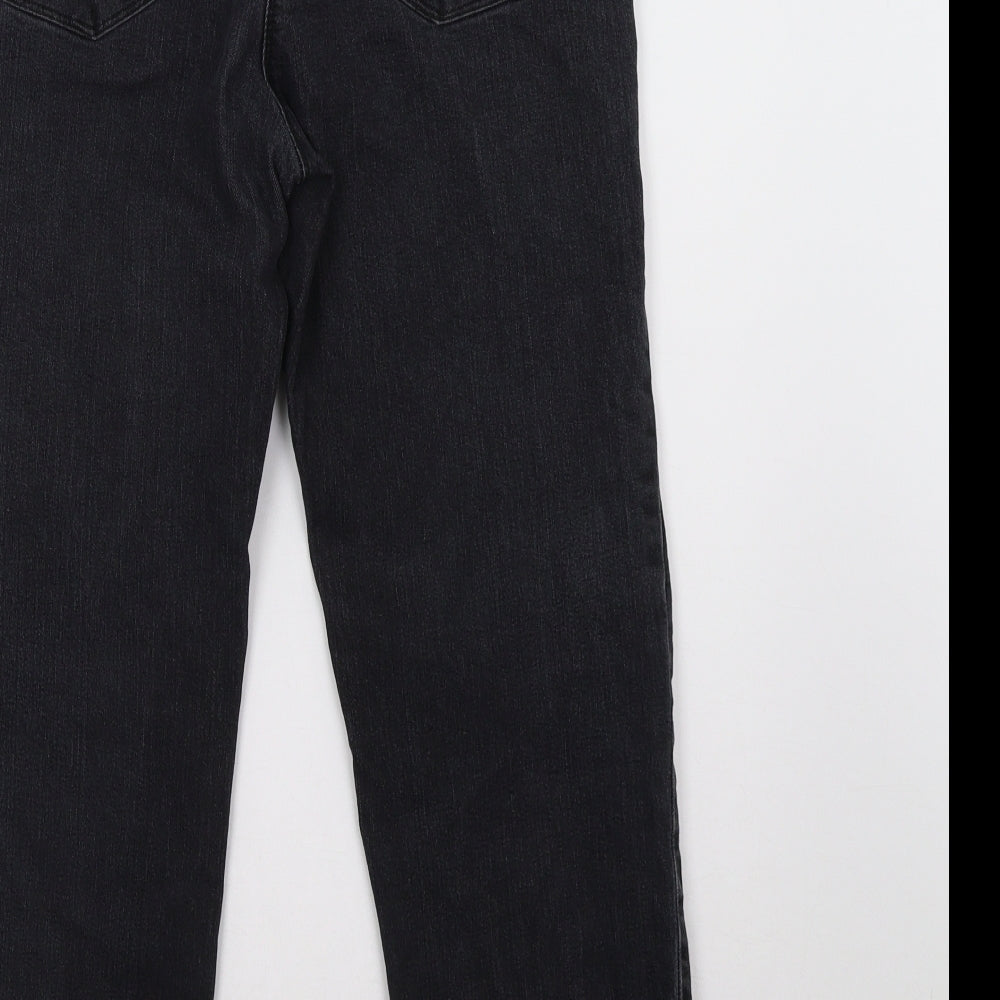 bonmarch Womens Grey   Straight Jeans Size 12 L28 in