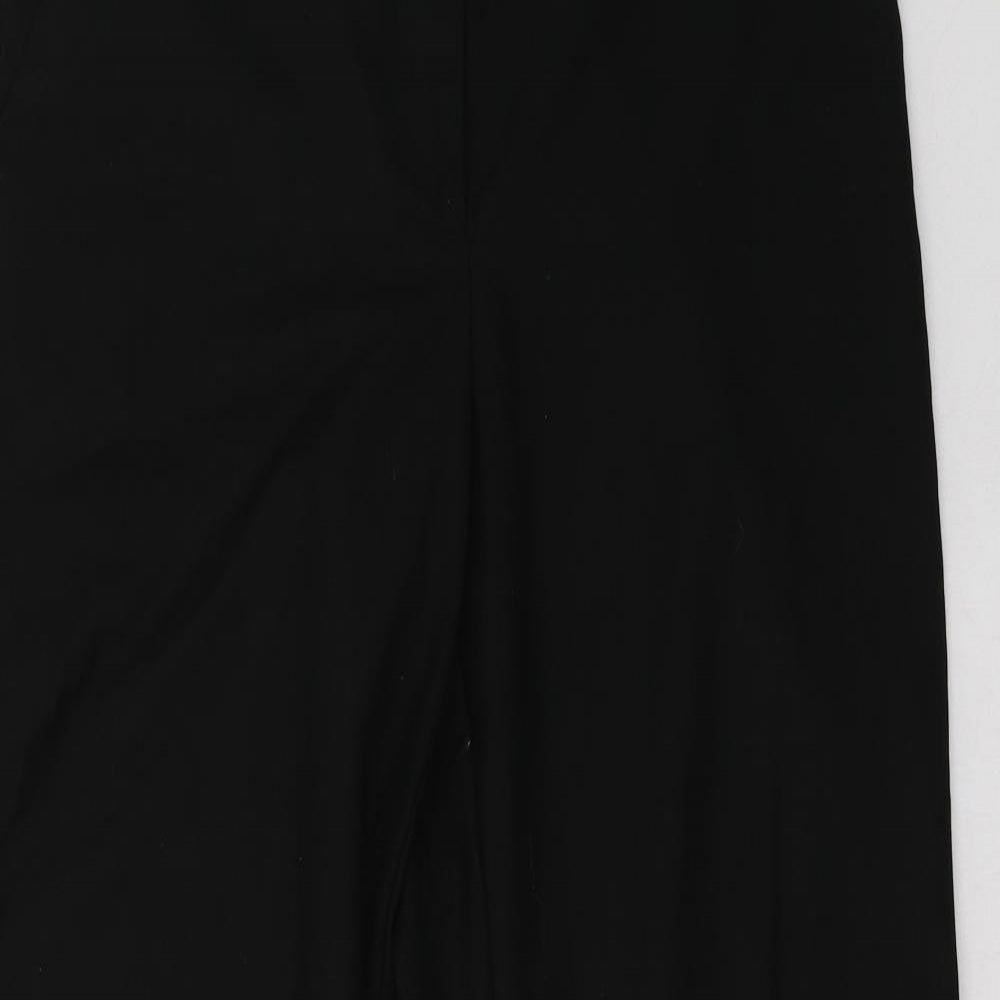 H&M Womens Black   Trousers  Size 34 L32 in