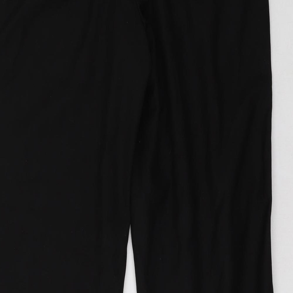 H&M Womens Black   Trousers  Size 34 L32 in