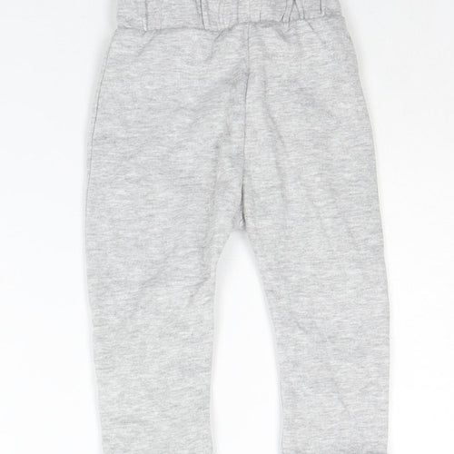 George Baby Grey   Jogger Trousers Size 9-12 Months