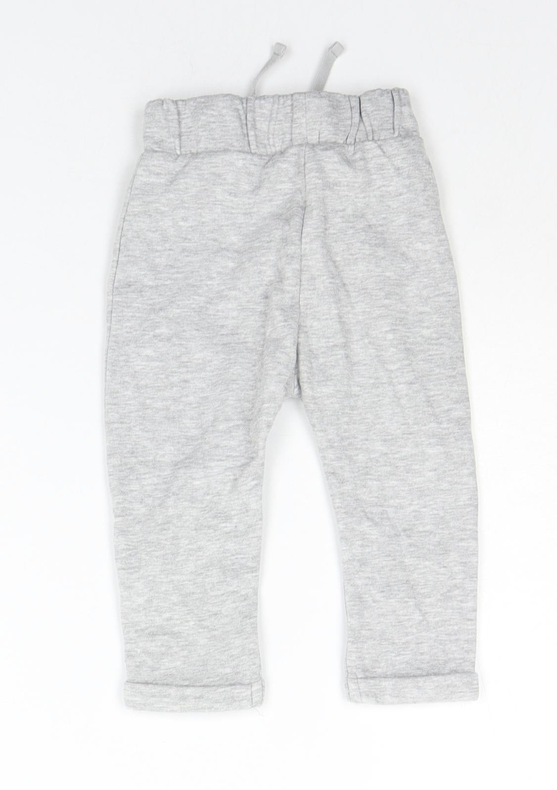 George Baby Grey   Jogger Trousers Size 9-12 Months