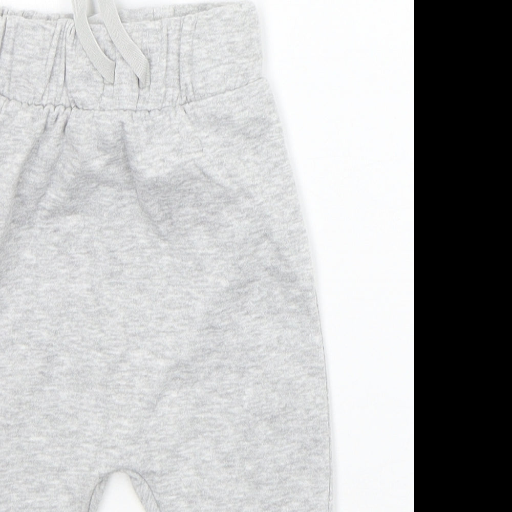 George Baby Grey   Jogger Trousers Size 9-12 Months