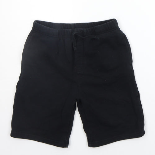George Boys Black   Sweat Shorts Size 10-11 Years