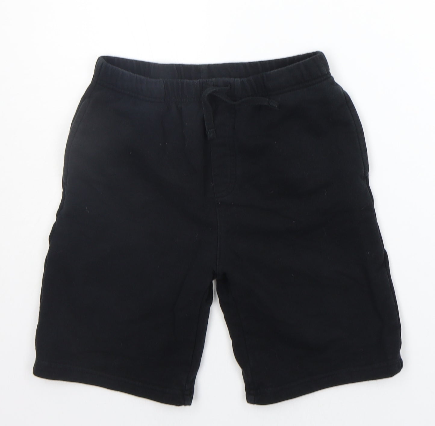 George Boys Black   Sweat Shorts Size 10-11 Years
