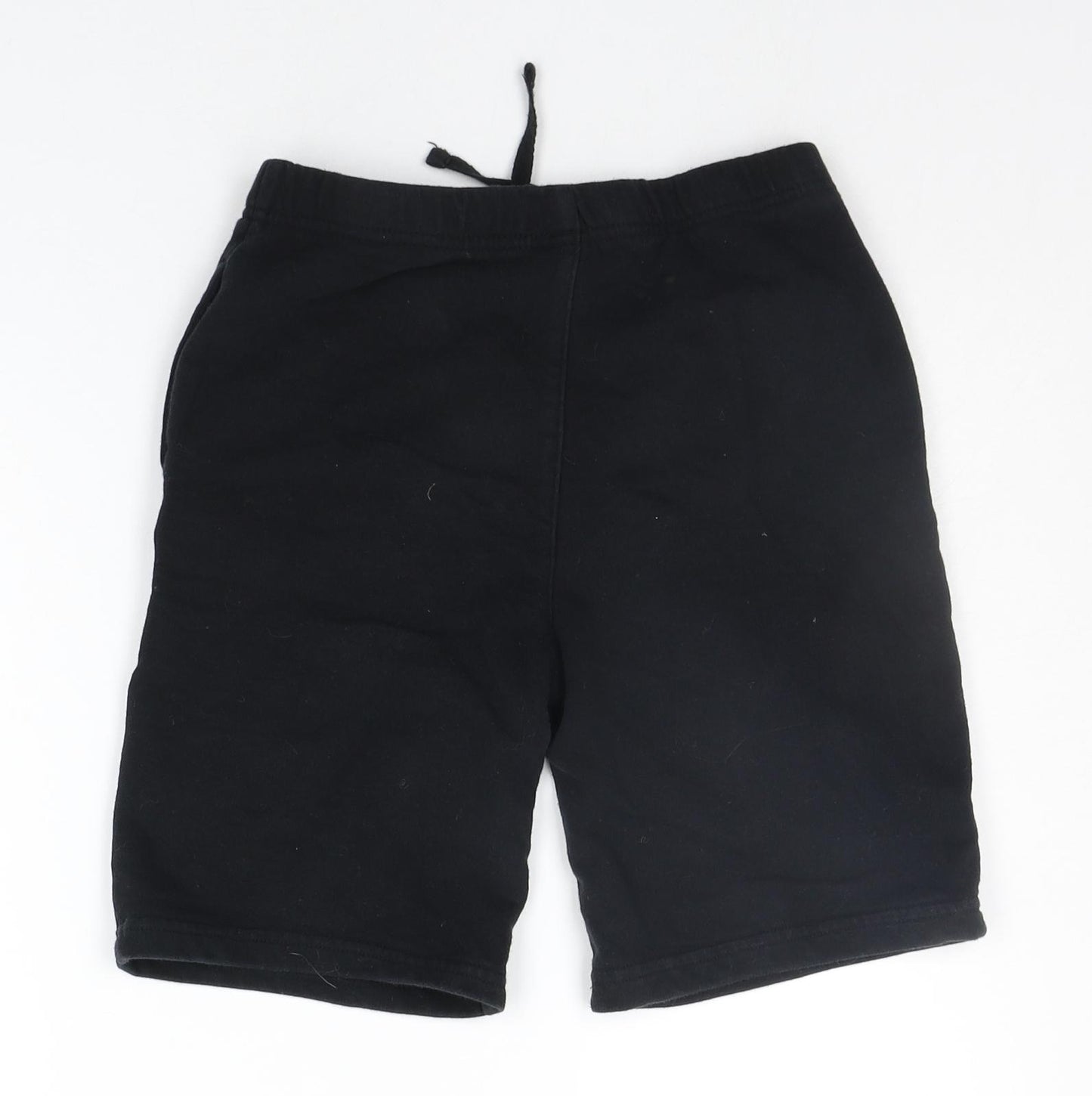 George Boys Black   Sweat Shorts Size 10-11 Years