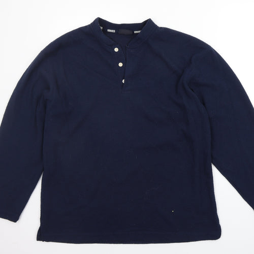 ARMANDO Mens Blue   Pullover Jumper Size L