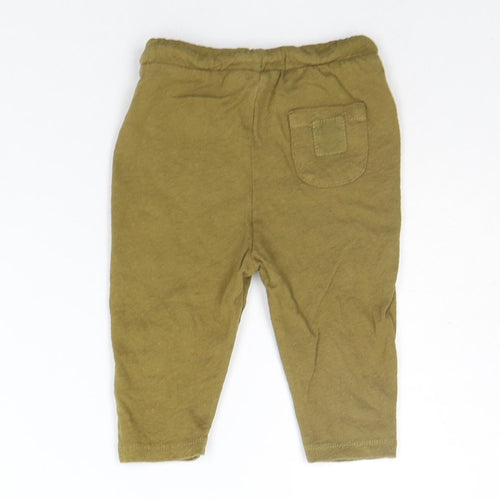 Zara Baby Brown   Jogger Trousers Size 6-9 Months