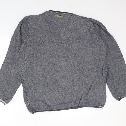 jeans + code Mens Blue   Pullover Jumper Size XL