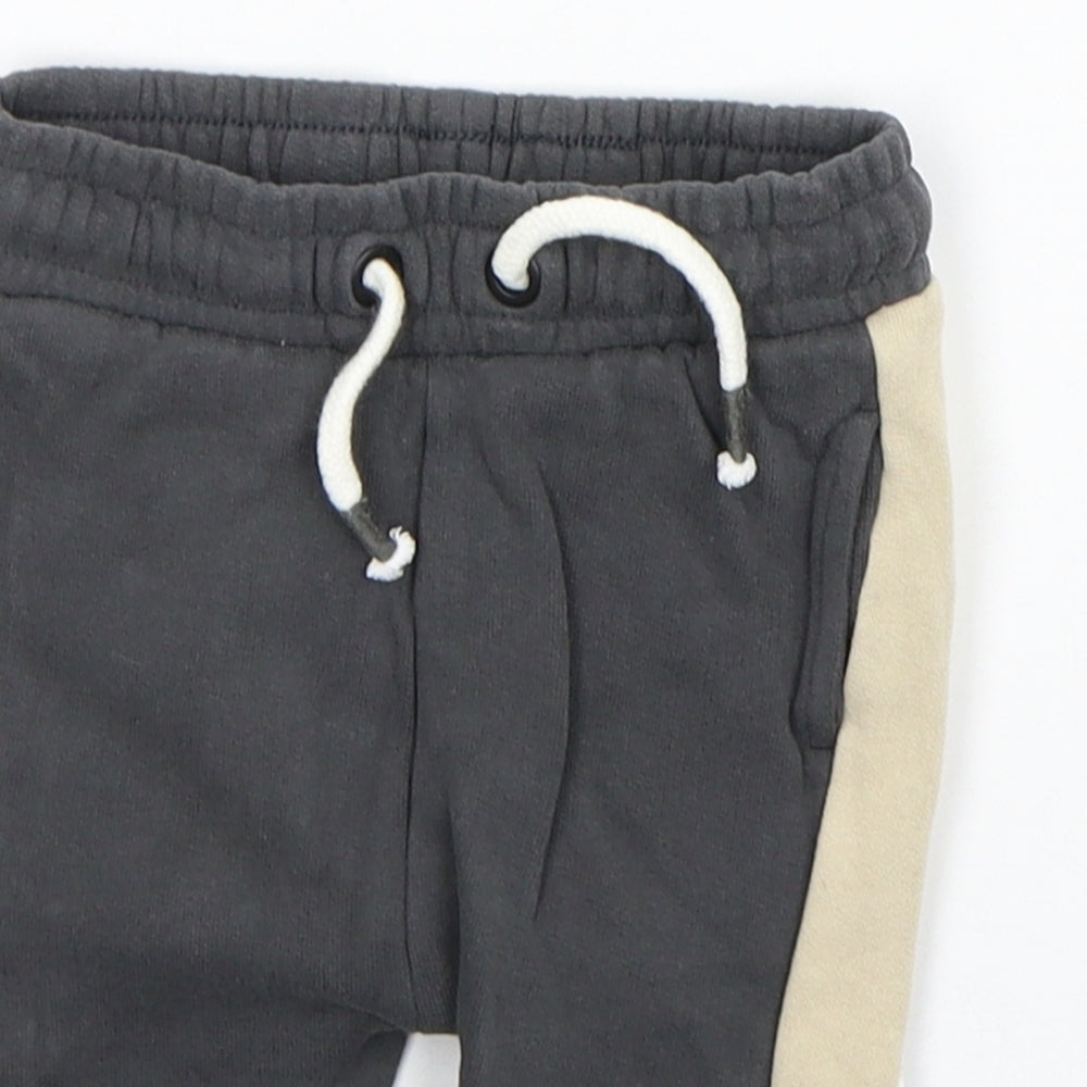 NEXT Baby Grey   Jogger Trousers Size 6-9 Months